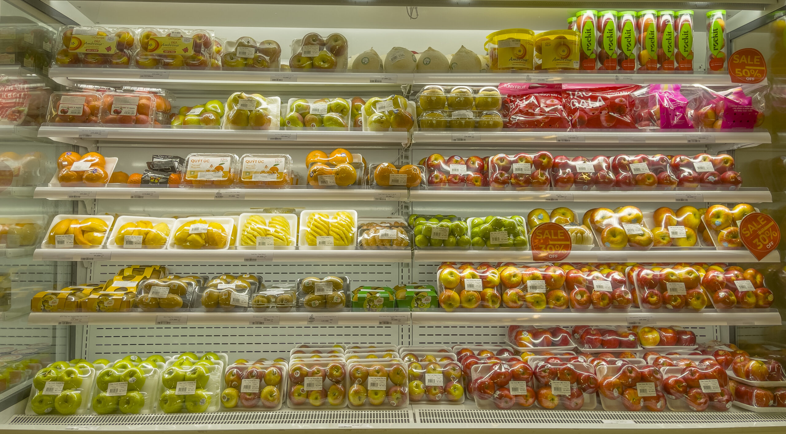 Fruits at Vietnam Select Supermarket